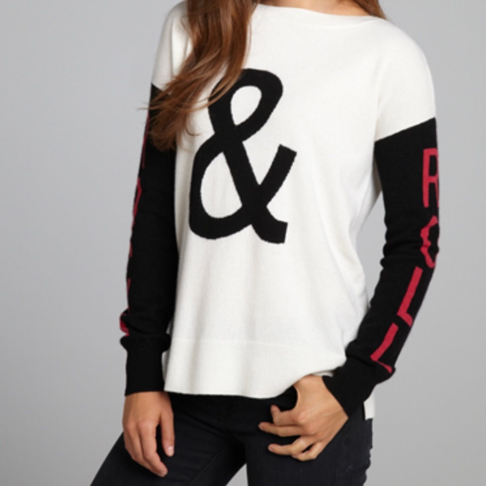 AUTUMN CASHMERE ROCK & ROLL SWEATER